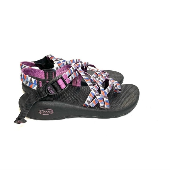 Chaco Women's US 7 ZX2 Classic Strappy Sandals Camper Purple J105514 - Picture 6 of 8